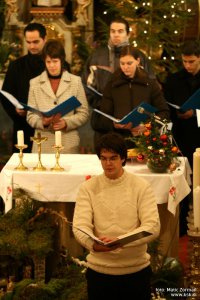 Komorni zbor Kluba študentov Kranj - Božični koncert