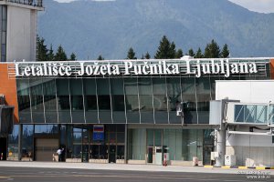 Odprtje potniškega terminala na ljubljanskem letališču
