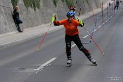 Inline slalom
