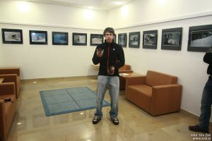 Otvoritev fotografske razstave - Rožle Bregar: Mrzle poti
