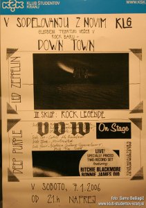 Down Town - III. sklop: Rock legende: Led Zeppelin, Deep Purple