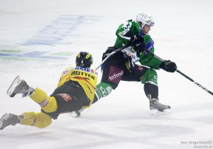 Hokej liga Ebel - Tilia Olimpija : Vienna Capitals