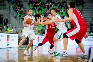 Košarka: Liga Aba, KK Union Olimpija vs KK Crvena Zvezda Telekom