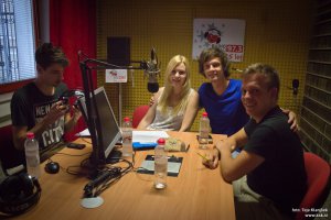 Študentska radijska oddaja - Byba in Andrej Težak Tešky